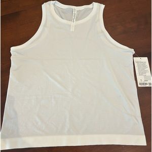 Lululemon Swiftly Relaxed Tank Size 10 White